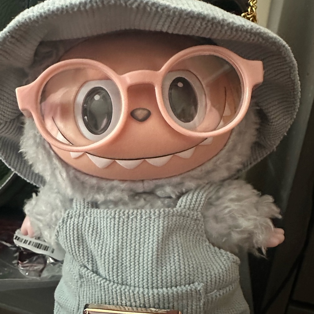 Pink Glasses for Labubu doll